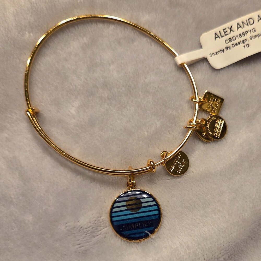 Alex and Ani Charity by design simplify bracelet